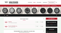 Desktop Screenshot of mini-power-forum.ch