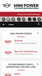 Mobile Screenshot of mini-power-forum.ch